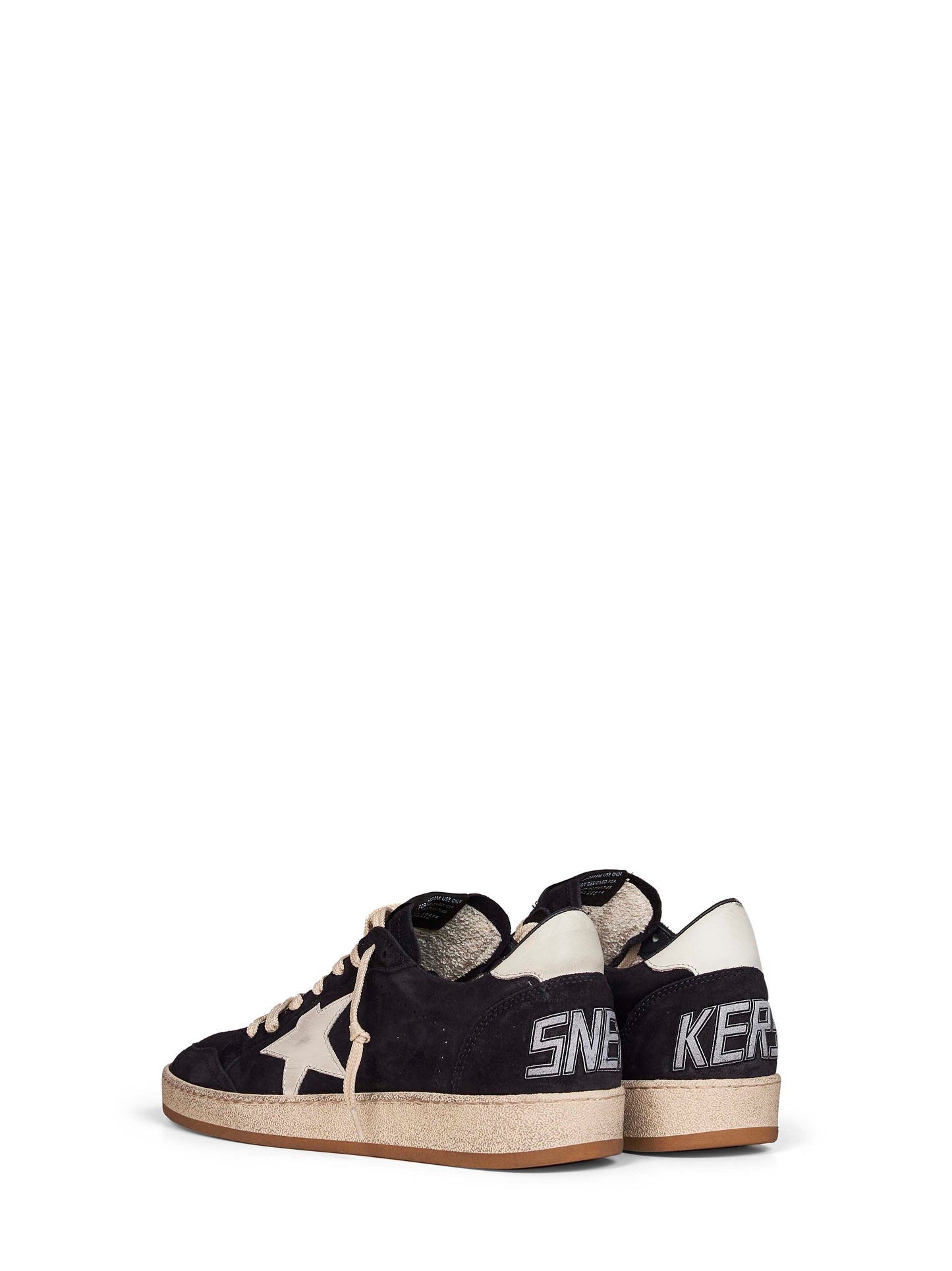 Dark blue suede Ball Star sneakers