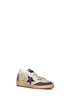 Sneakers Ball Star in pelle crema