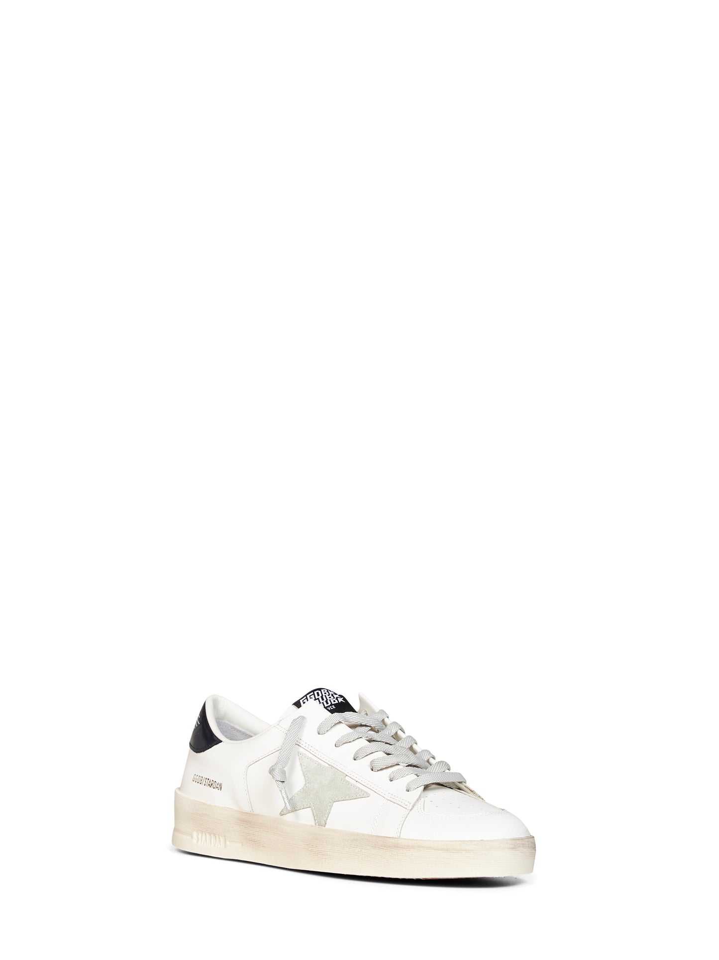 White leather Stardan sneakers