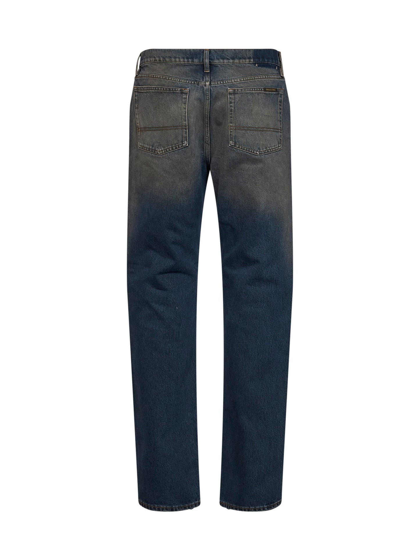 Blue cotton denim Journey Patrick straight jeans
