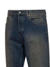 Blue cotton denim Journey Patrick straight jeans