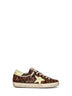 Leopard-print pony skin Super-Star sneakers