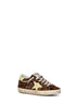 Leopard-print pony skin Super-Star sneakers