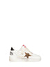 White leather Ball Star sneakers