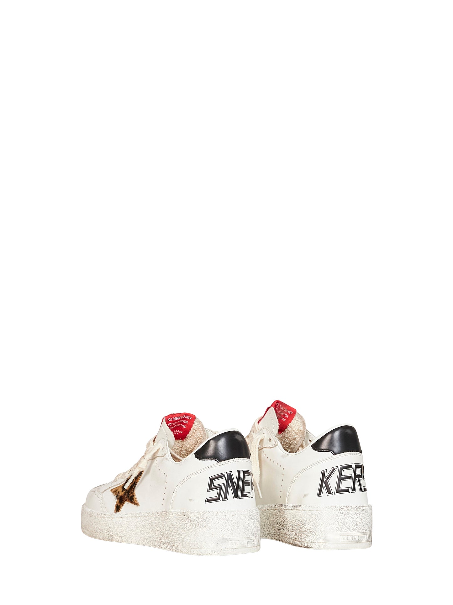 White leather Ball Star sneakers