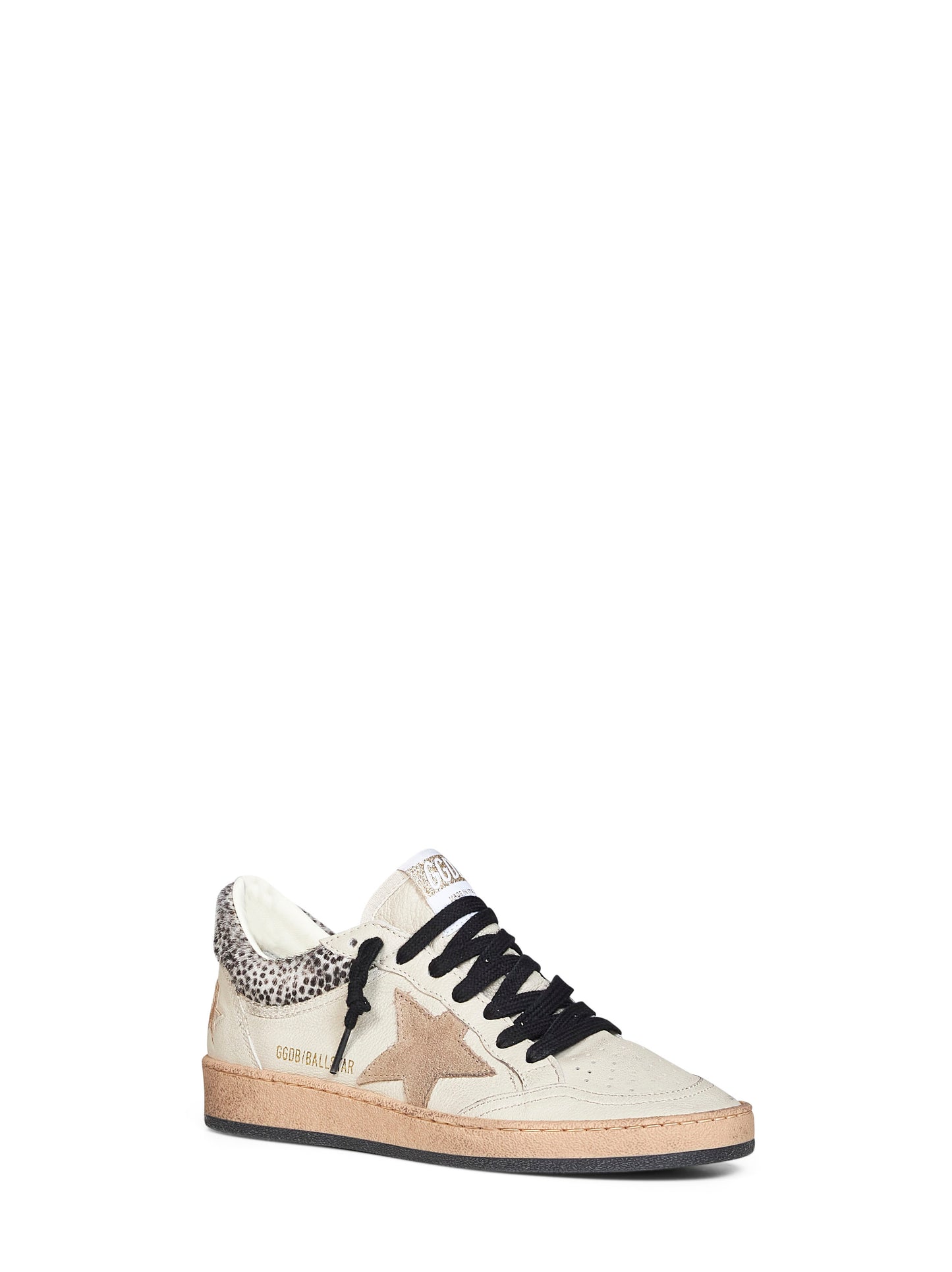 Sneakers Ball Star in nappa crema