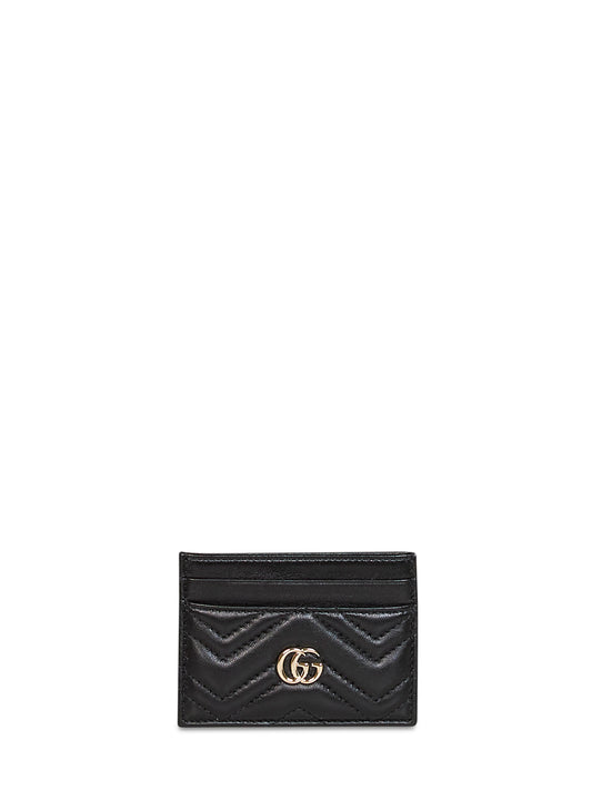 Portacarte GG Marmont nero