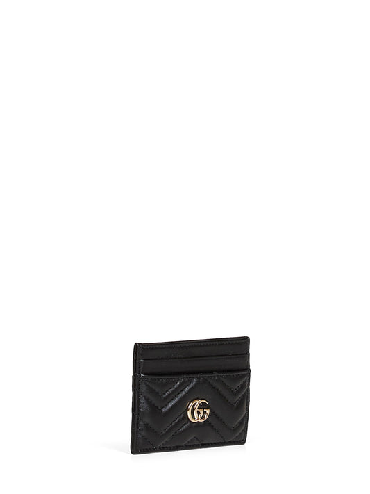 Portacarte GG Marmont nero