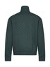 Giacca con zip in jersey tecnico GG verde scuro