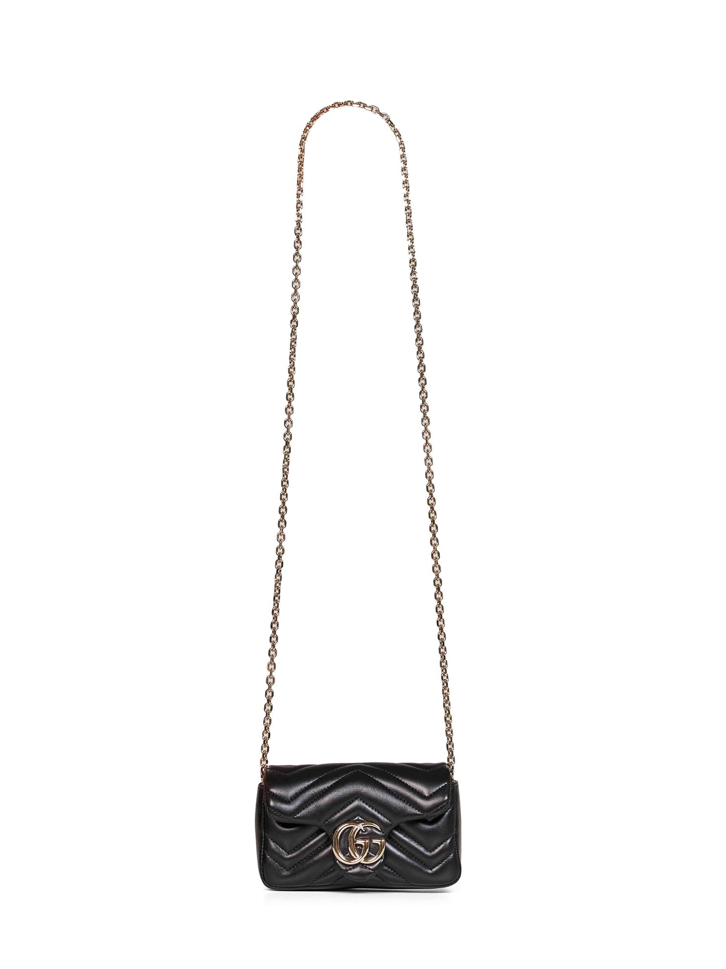 Borsa a tracolla GG Marmont mini nera