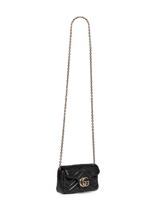 Black GG Marmont mini crossbody bag
