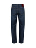 Jeans slim-fit in denim di cotone in blu