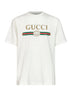 Chalk printed silk blend jersey T-shirt
