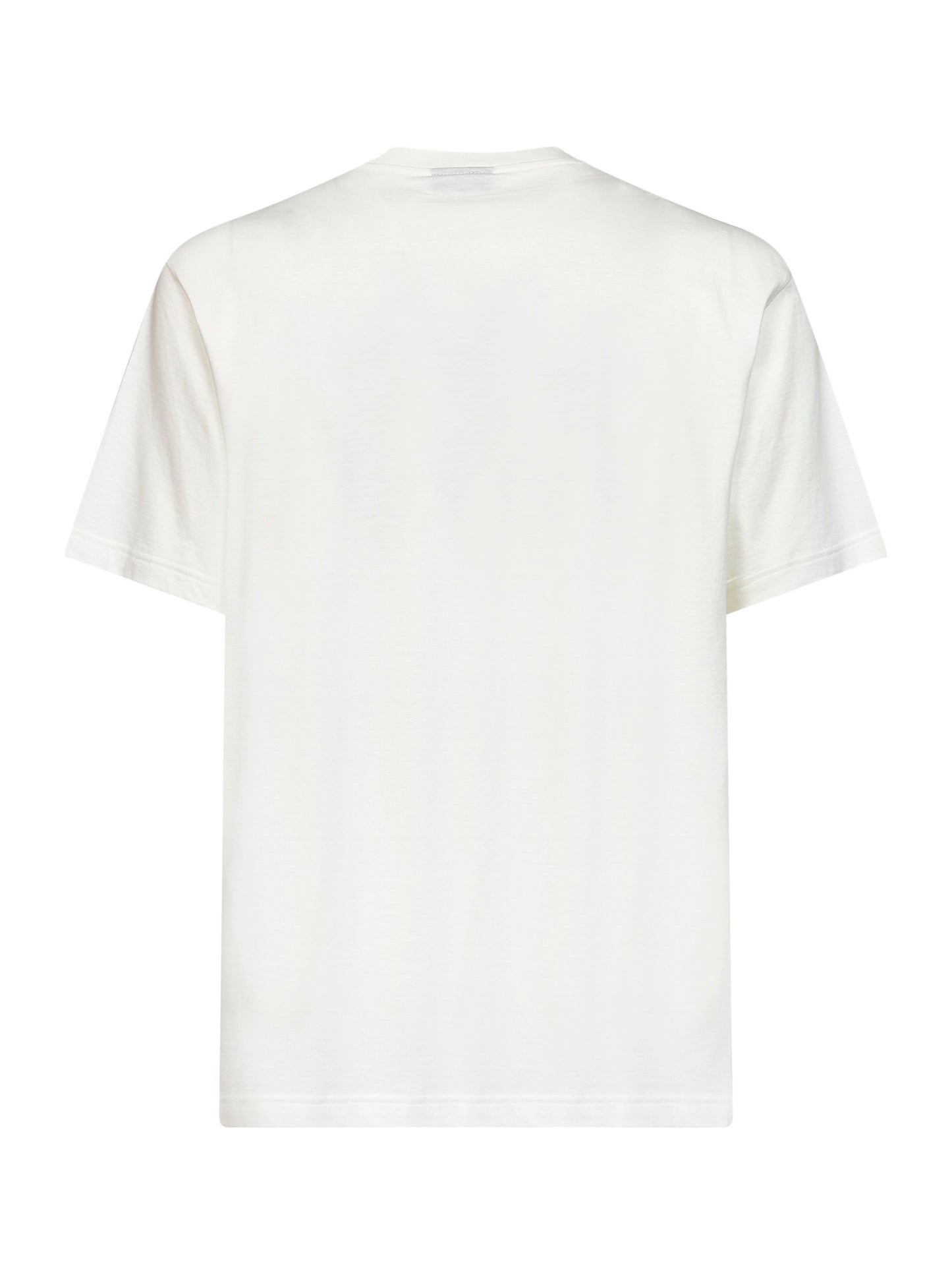 Chalk printed silk blend jersey T-shirt