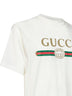 Chalk printed silk blend jersey T-shirt