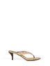 Sandali infradito Vittoria in canvas GG