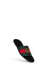 Sandali slider Riviera in nastro Web e pelle