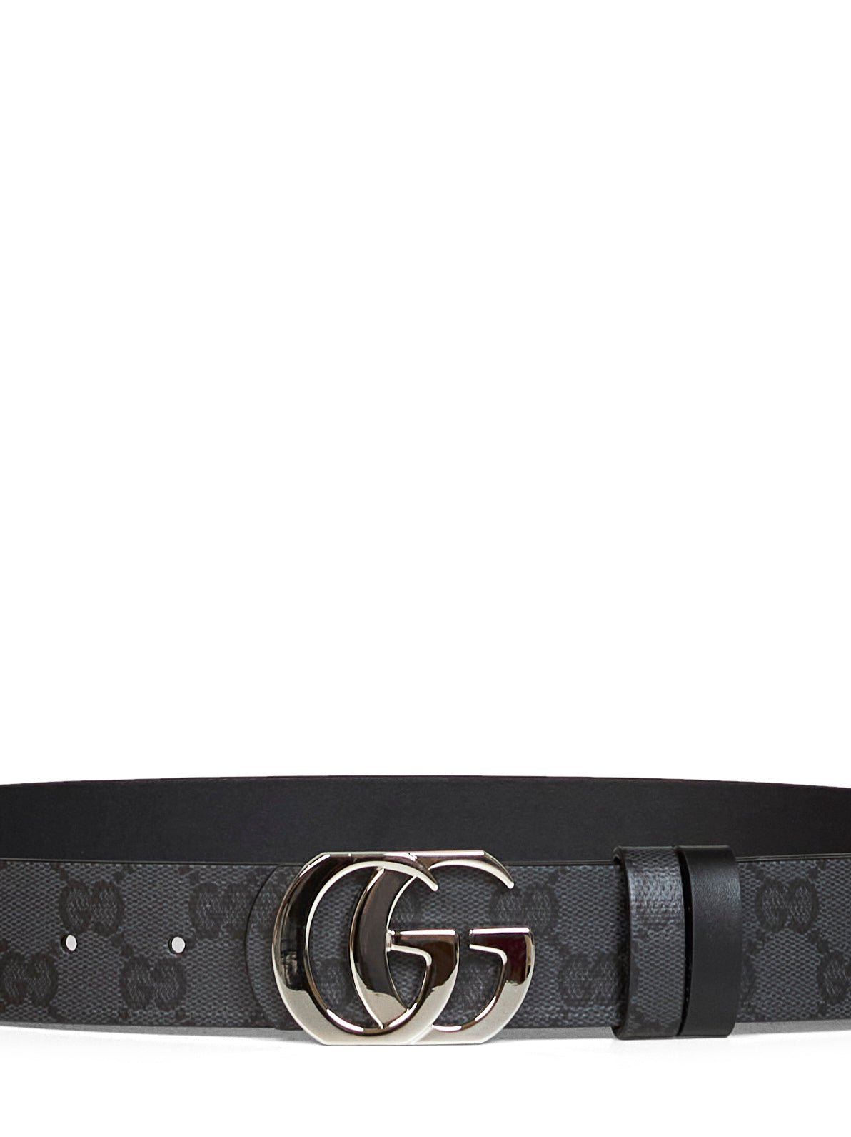 Black Cut GG Marmont reversible belt