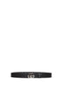 Black Cut GG Marmont reversible belt