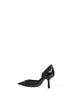 Pumps Savoy Horsebit in canvas GG in nero