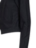 Giacca con zip in jersey GG jacquard nero