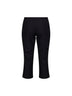 Pantaloni Capri in jersey jacquard GG nero