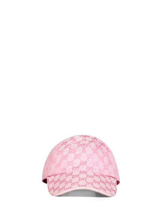 Light pink GG canvas baseball cap