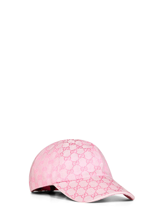 Light pink GG canvas baseball cap