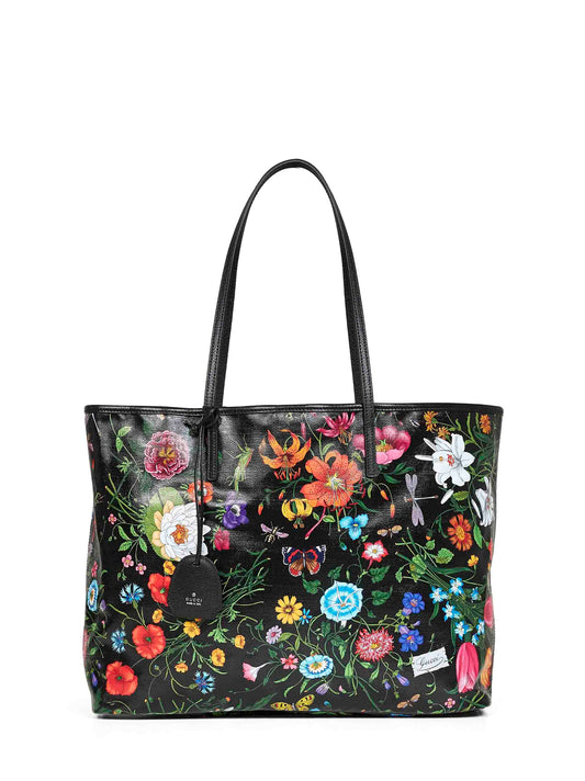 Black Gucci Tribeca large shopping bag