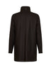 Cappotto a collo alto in marrone <BR/>