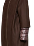 Cappotto in Ecowool e Nylon Ultralight fondente<BR/>