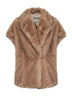Chantilly long-hair faux fur vest