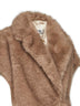 Chantilly long-hair faux fur vest