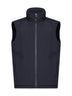 Gilet imbottito 2 Layers Windstopper blu navy