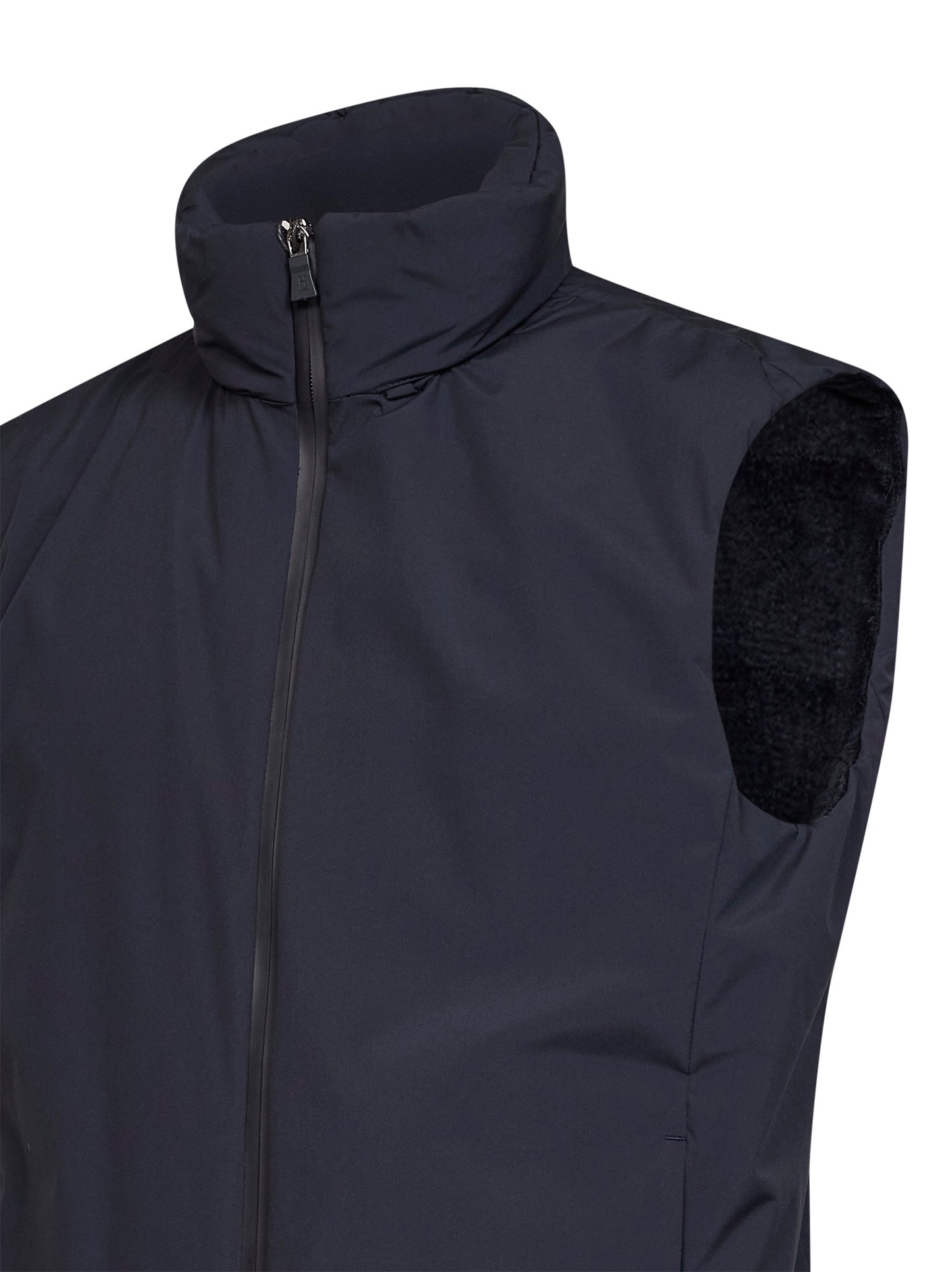 Gilet imbottito 2 Layers Windstopper blu navy