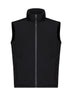 Gilet imbottito 2 Layers Windstopper nero