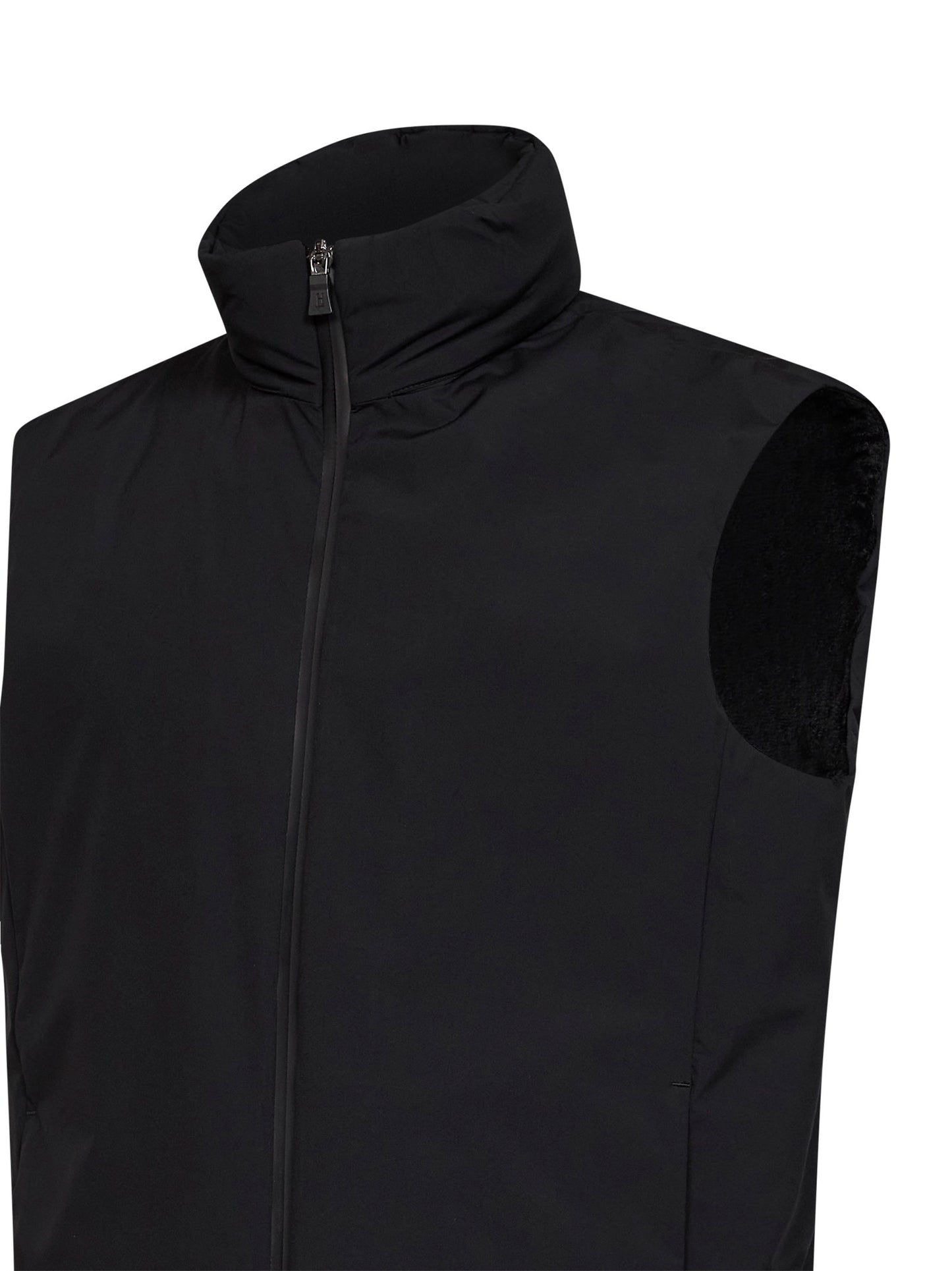 Gilet imbottito 2 Layers Windstopper nero