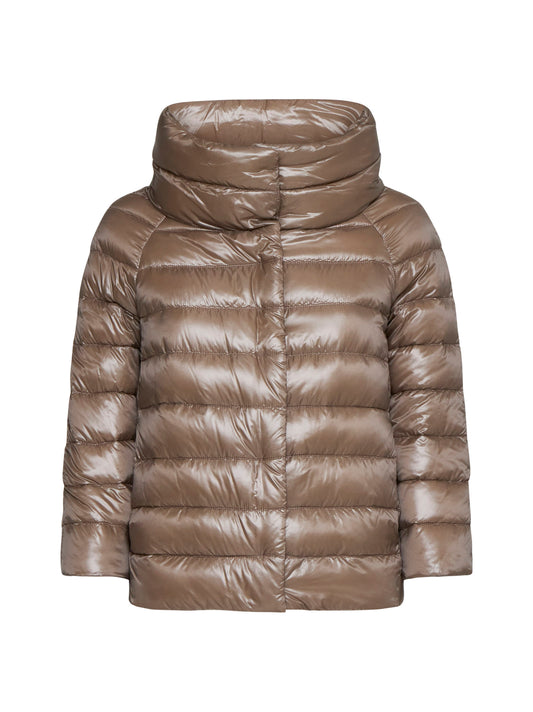 Sofia quilted nylon down jacket