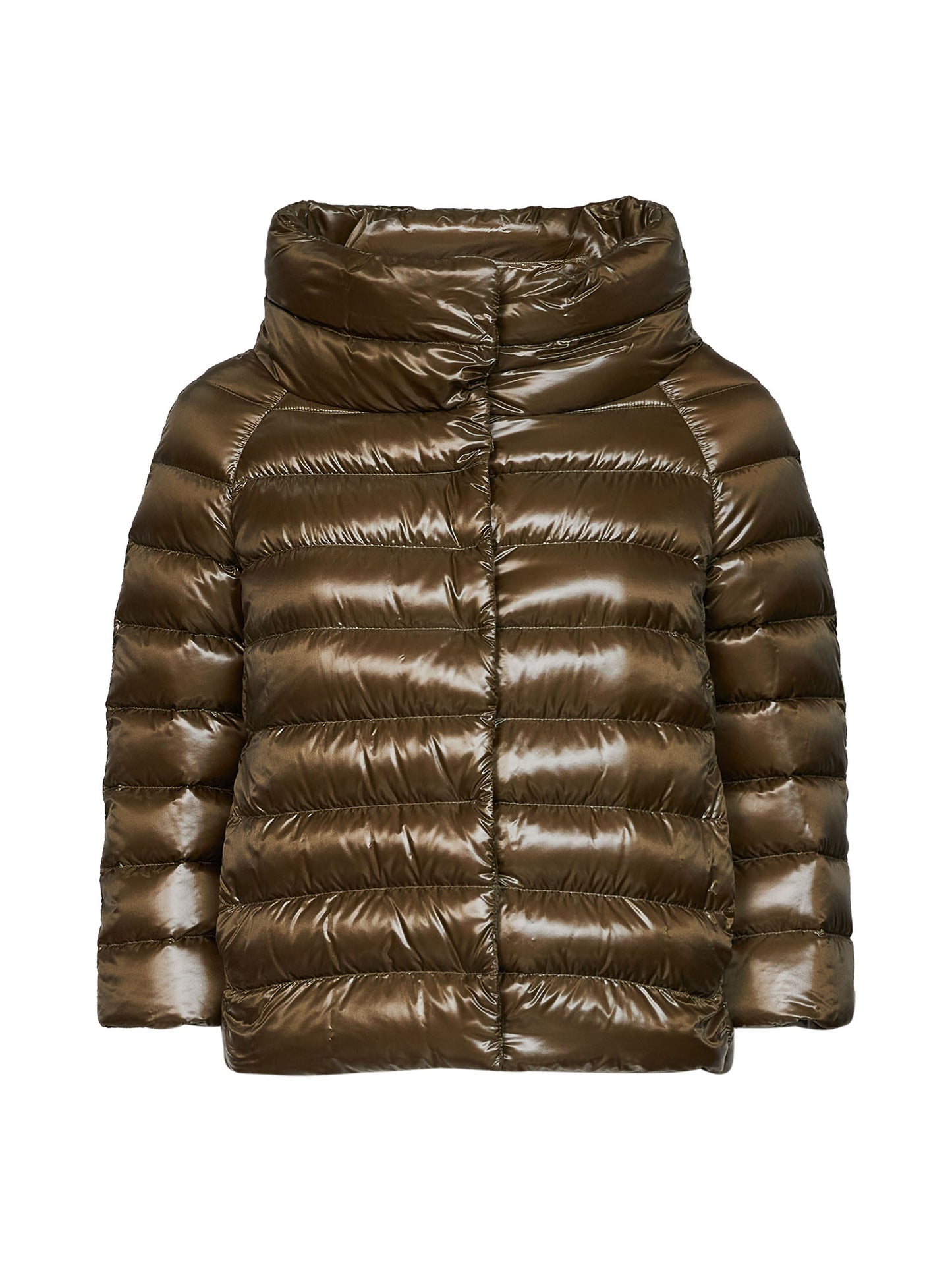 Mini cappa Sofia in Nylon Ultralight verde militare