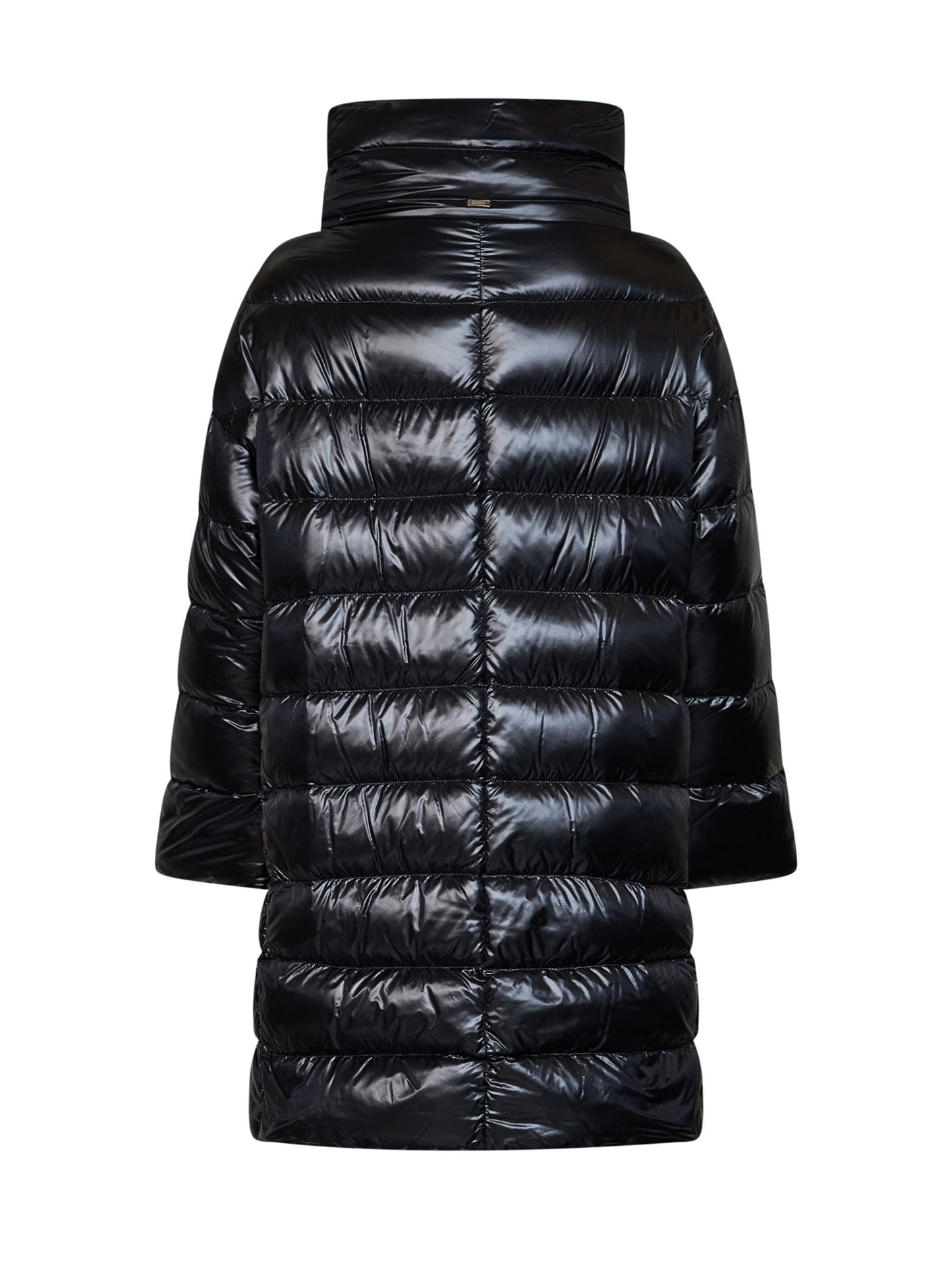 Piumino midi Matilde in Nylon Ultralight nero