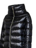 Piumino midi Matilde in Nylon Ultralight nero