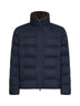 Bomber in arendelle e pelliccia sintetica<BR/>