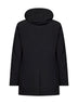 Parka con cappuccio in 2 Layers Windstopper nero