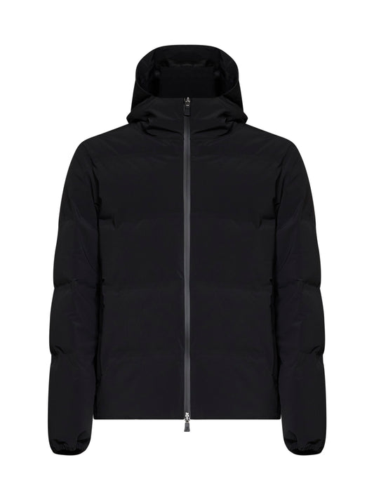Black New Impact hooded padded jacket