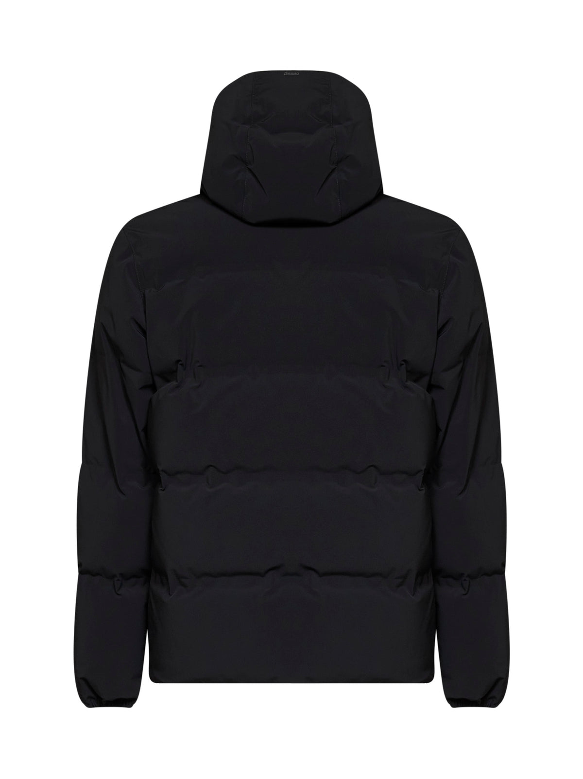 Black New Impact hooded padded jacket