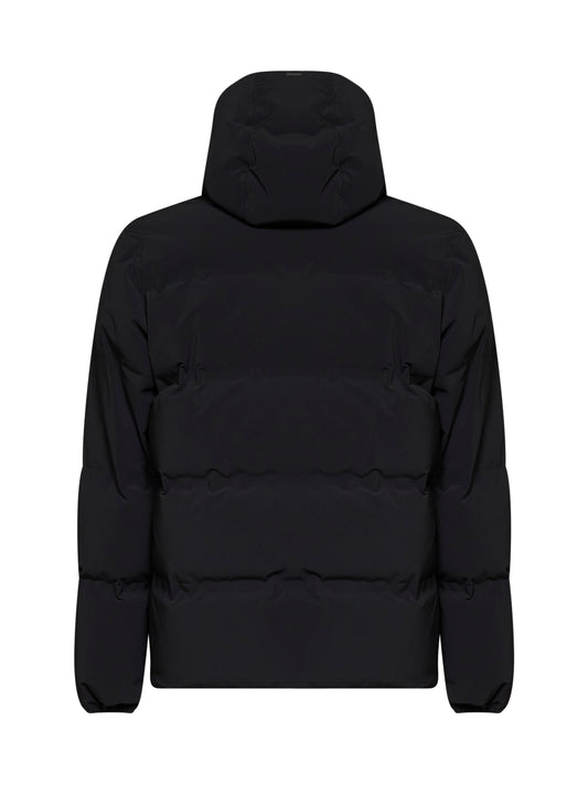 Black New Impact hooded padded jacket