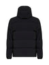 Black New Impact hooded padded jacket