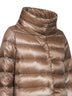 Piumino cappa in Nylon Ultralight tortora