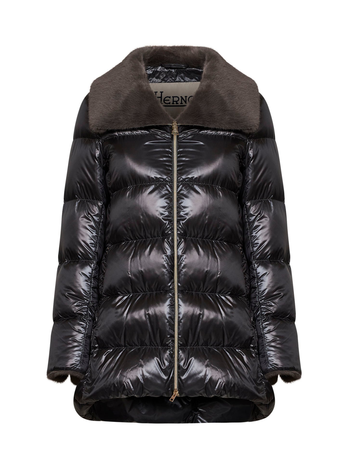 A-Shape in Nylon Ultralight e lady alternative fur grigio