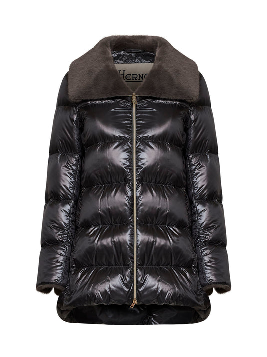 A-Shape in Nylon Ultralight e lady alternative fur grigio